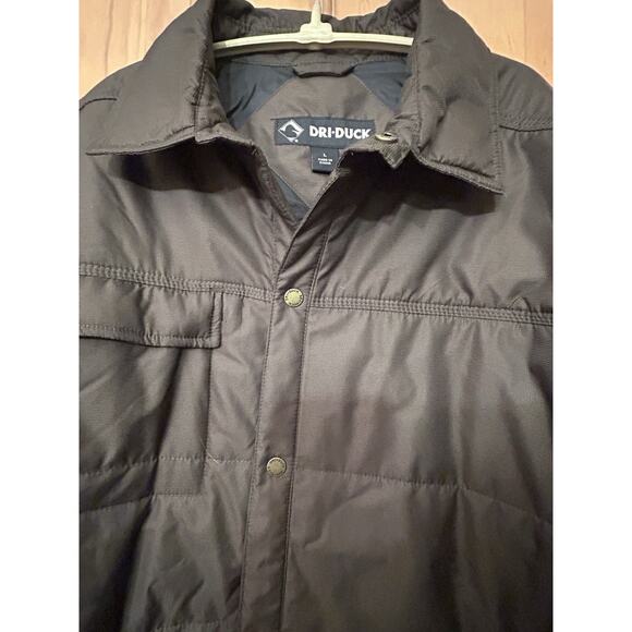 Dri Duck Snap On Tools Jacket Button Snap Lightweight Size Large Men’s - Picture 6 of 11